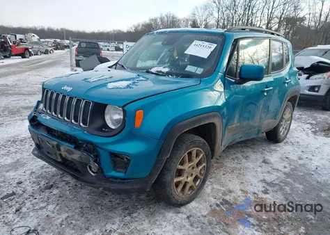2021 Jeep Renegade Latitude 4X4 из США, поврежденный, VIN ZACNJDBB0MPM46090